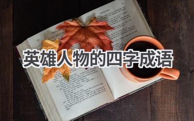 英雄人物的四字成语