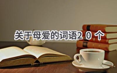 关于母爱的词语20个