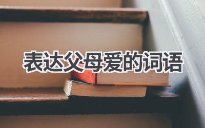 表达父母爱的词语