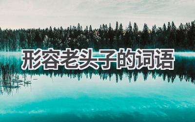 形容老头子的词语